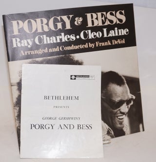 Porgy & Bess; Ray Charles - Cleo Laine; Arranged and conducted by Frank DeVol