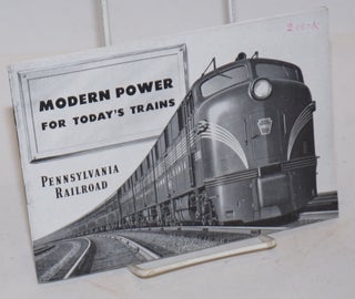 Cat.No: 226866 Modern Power for Today's Trains. Pennsylvania Railroad