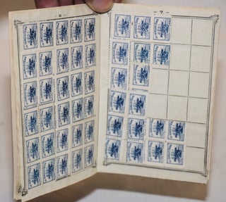 Le Familistere, Comptoir General d'Alimentation et d'Approvisionnement. 450 maisons de vente au detail. Timbres Primes, primes d'une valeur exceptionnelle. Carnet de 500 timbres.
