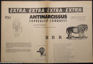 Cat.No: 227138 Antinarcissus: Surrealist Conquest; special issue, Winter 1969-70. Stephen...