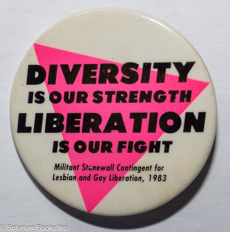 Cat.No: 227413 Diversity is our strength, Liberation is our fight / Militant