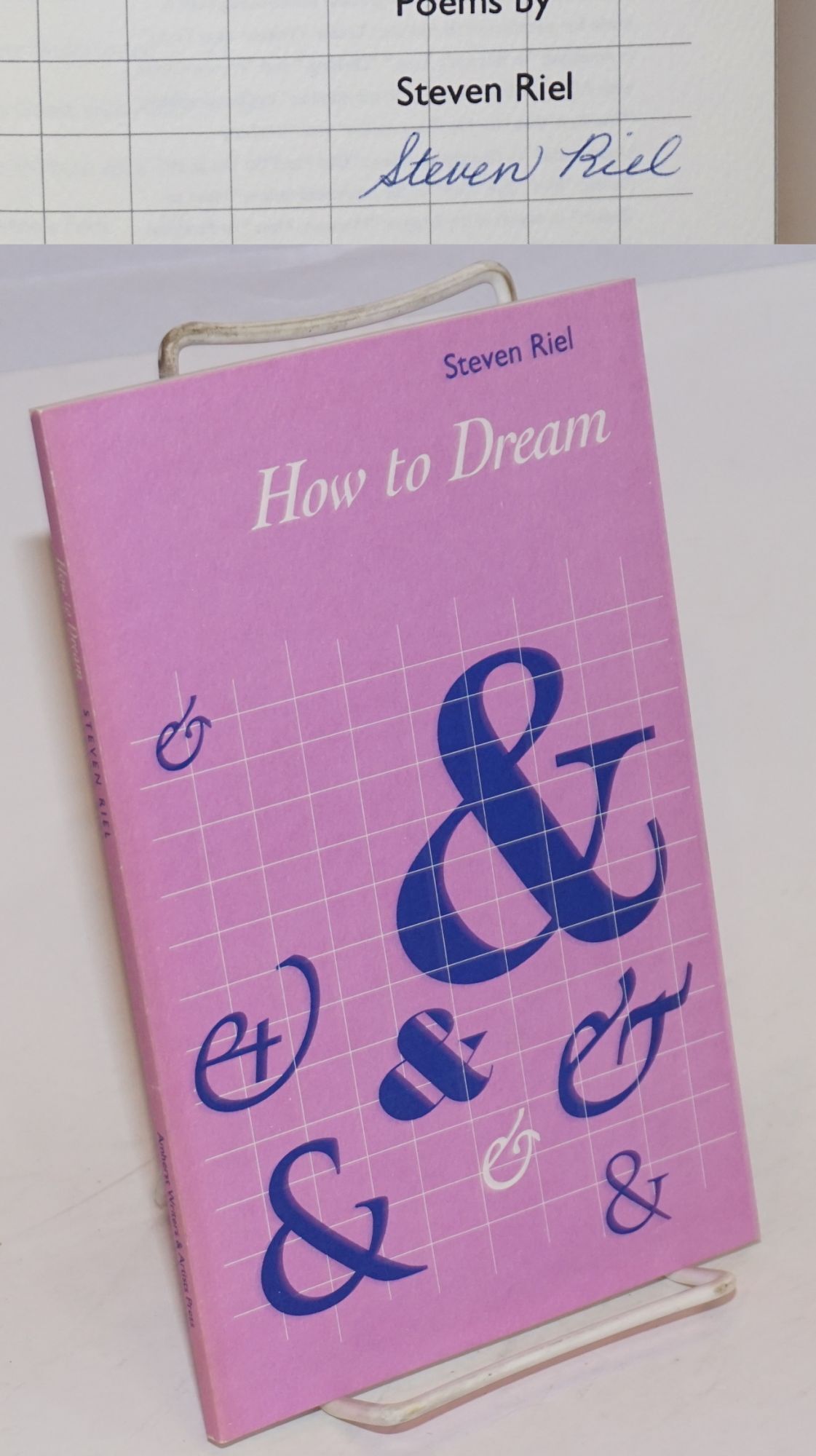 Steven Riel How to Dream; poems | Steven Riel