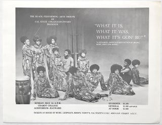 Cat.No: 227960 The Black Performing Arts Troupe of Cal State College-Hayward presents...