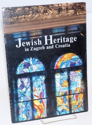 Cat.No: 228148 Jewish Heritage in Zagreb and Croatia. Vlasta Kovac