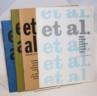 Cat.No: 228633 Et al. [four issues of the radical sociology magazine