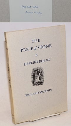 Cat.No: 229004 The Price of Stone, & Earlier Poems. Richard Murphy