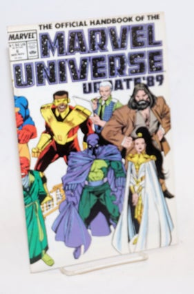 Cat.No: 229214 The Official Handbook of the Marvel Universe: Update '89; vol. 3, #6,...