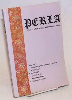 Cat.No: 229699 Perla Volume 6 Number 4 Reviste Shkencore-Kulturore. Shaban Sinani, ed