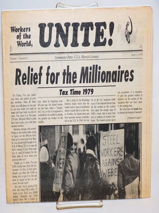 Cat.No: 229738 Unite! Vol. 5, no. 6 (April 1, 1979). USA / Marxist-Leninist Communist Party