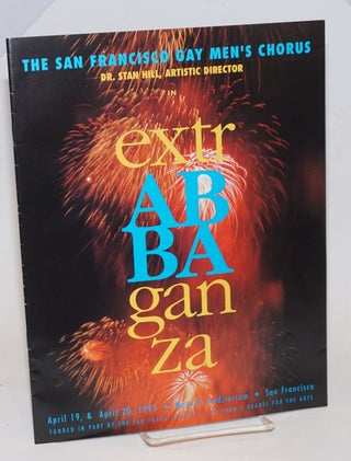 Cat.No: 229863 The San Francisco Gay Men's Chorus ExtrABBAganza April 19 & 20, 1997,...