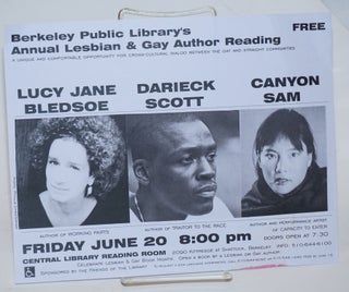 Cat.No: 229999 Berkeley Public Library's Annual Lesbian & Gay Author Reading: a unique...