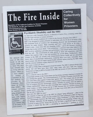 Cat.No: 230014 The Fire Inside: newsletter of the California Coalition for Women...