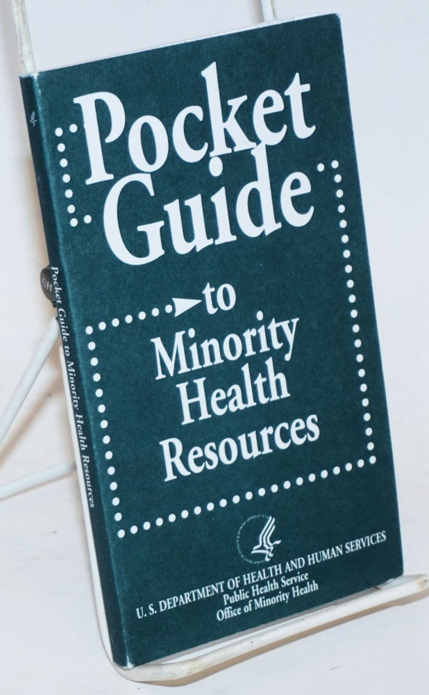 Cat.No: 230021 Pocket Guide to Minority Health Resources