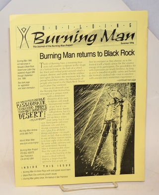 Cat.No: 230104 Building Burning Man: the journal of the Burning Man Project; Summer1996....