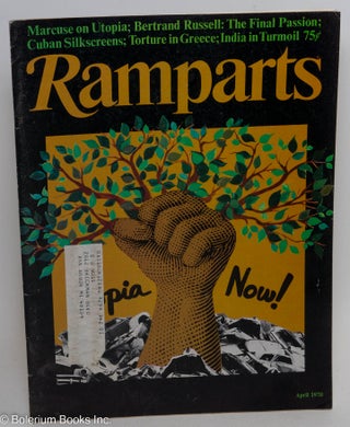 Cat.No: 230390 Ramparts: vol. 8, no. 10, April 1970; Utopia Now! Jan Austin, David...