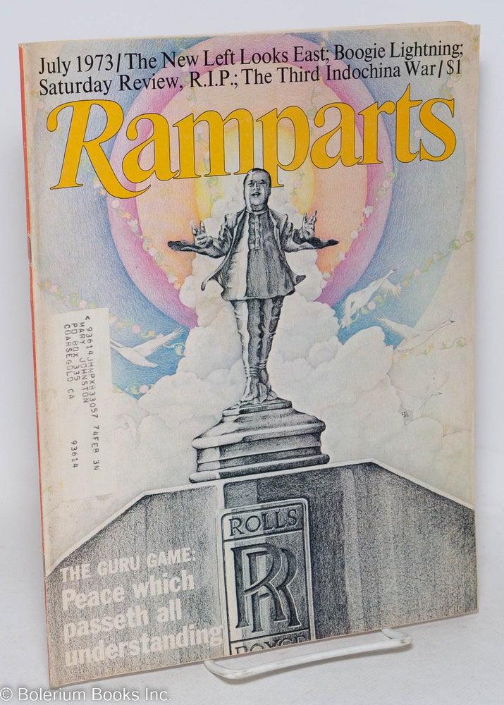 Cat.No: 230441 Ramparts: volume 12, number 1, July 1973. Bo Burlingham, managing ed.