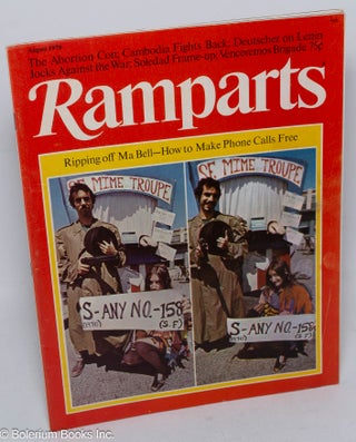 Cat.No: 230443 Ramparts: volume 9, number 2, August 1970. Jan Austin, David Kolodney,...