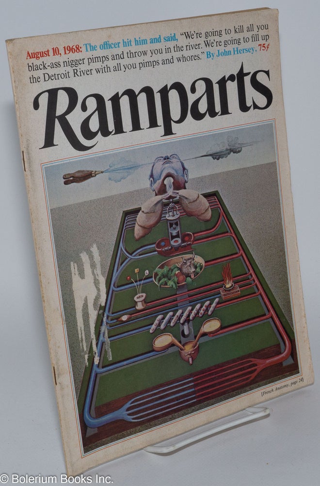 Cat.No: 230444 Ramparts: vol. 7, #2, August 10, 1968. Robert Scheer.