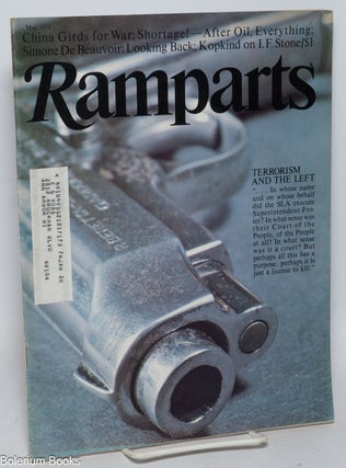 Cat.No: 230469 Ramparts: volume 12, number 10, May 1974. Elliot Kanter, Patricia Shell,...