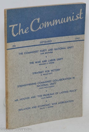 Cat.No: 230495 The Communist, a magazine of the theory and practice of Marxism-Leninism....