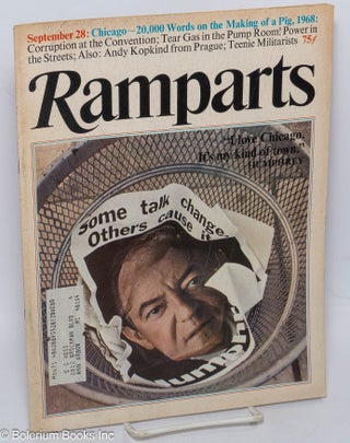 Cat.No: 230815 Ramparts: vol. 7, #5 September 28 1968. Robert Scheer