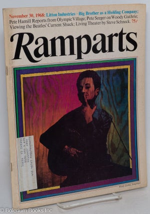 Cat.No: 230817 Ramparts: vol. 7, #8 November 30, 1968. Robert Scheer