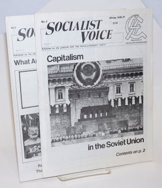 Cat.No: 230932 Socialist Voice. [Nos. 2 and 3]. League for the Revolutionary Party