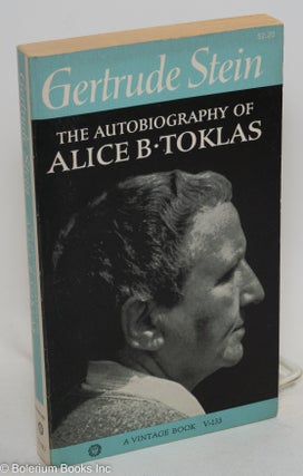 Cat.No: 231395 The Autobiography of Alice B. Toklas. Gertrude Stein