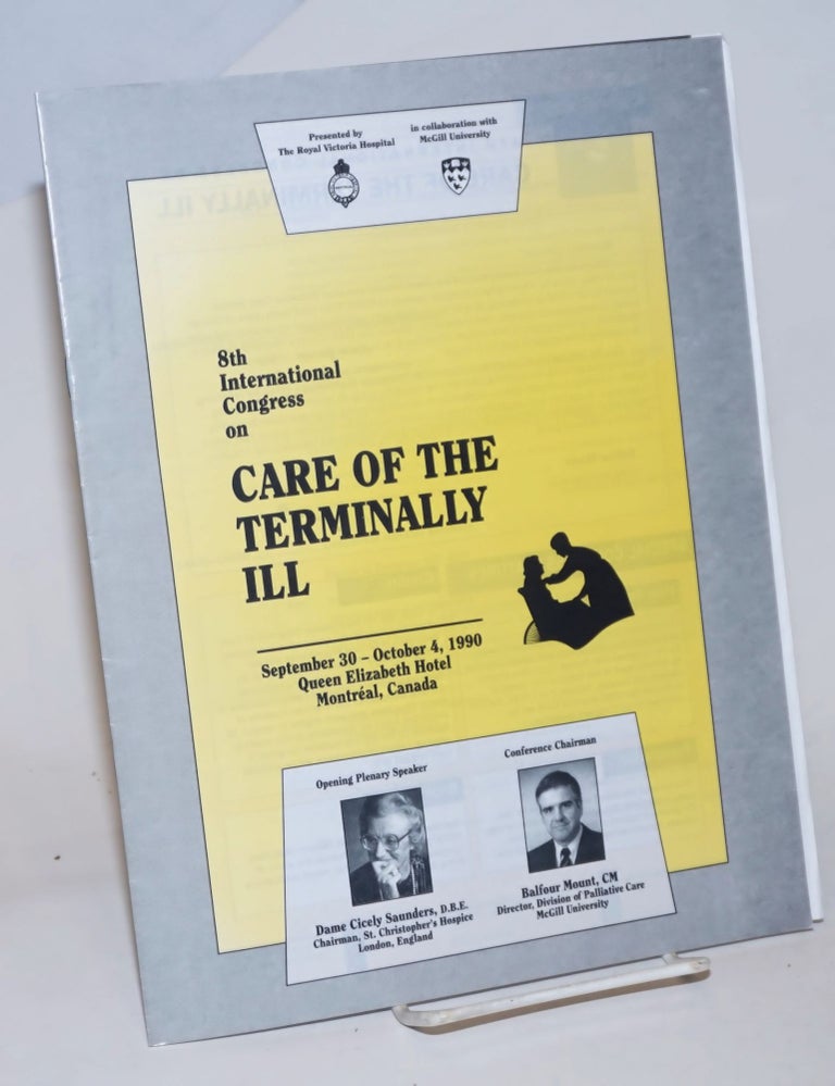 Cat.No: 231858 8th International Congress on Care of the Terminally ill/ 8th