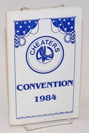 Cat.No: 232014 Cheaters San Francisco Convention 1984 [program