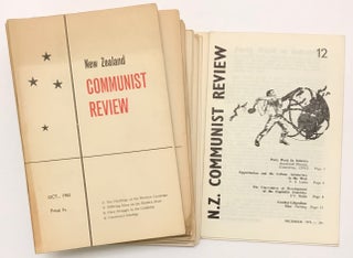 Cat.No: 232049 New Zealand Communist Review (later N.Z. Communist Review) [34 issues