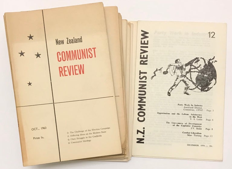 Cat.No: 232049 New Zealand Communist Review (later N.Z. Communist Review) [34 issues]