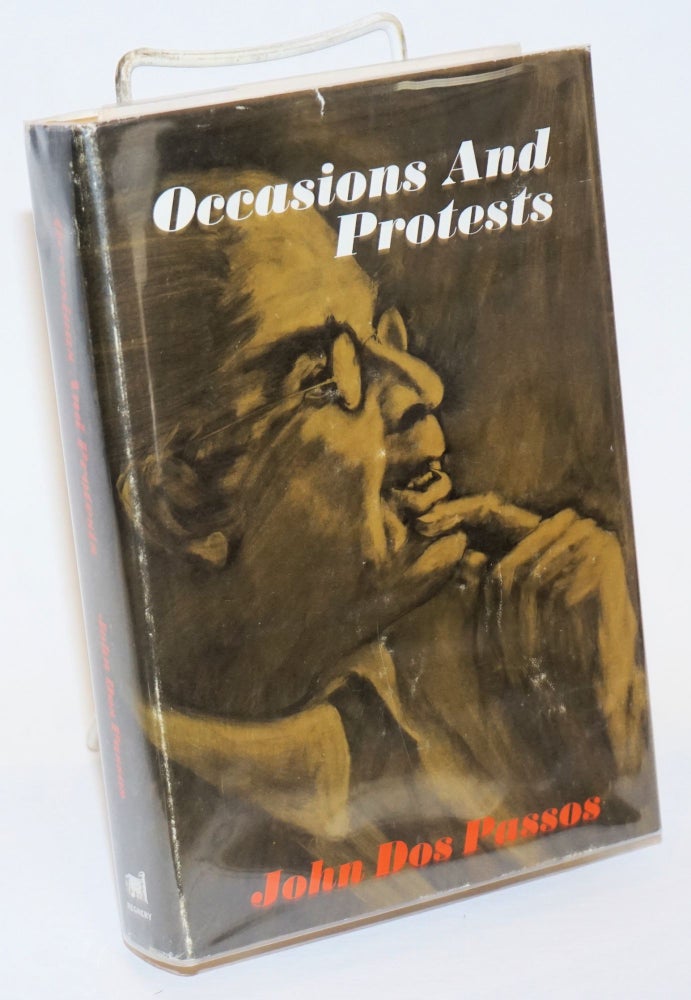 Cat.No: 232141 Occasions and Protests. John Dos Passos