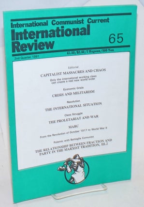 Cat.No: 232349 International Review Number 65. 2nd Quarter 1991. Marc Leroy, Responsible