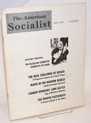Cat.No: 232609 The American Socialist Volume 5, Number 5, May 1958. Bert Cochran, eds,...