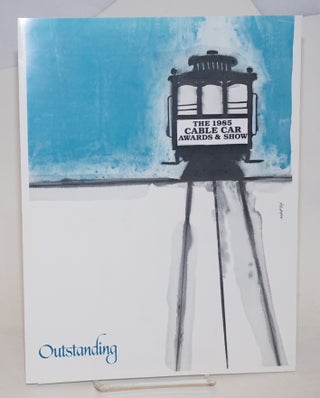 Cat.No: 232833 Outstanding; the 1985 Cable Car Awards & Show invitation letter in folder....