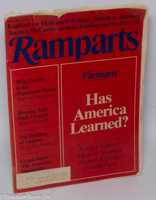 Cat.No: 232857 Ramparts: volume 13, number 10, Aug-Sept 1975. Elliot Kantor, Patricia...