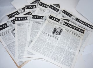 Civil Liberties: Monthly Publication of the American Civil Liberties Union [10 issues]