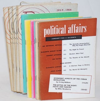 Cat.No: 232975 Political affairs, theoretical organ of the Communist Party, USA; January...
