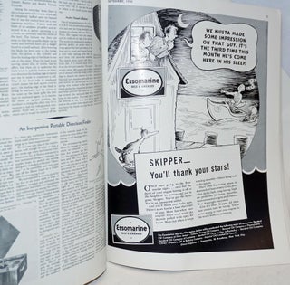 Cat.No: 232997 [Cartooned magazine advertisement for Essomarine Oils & Greases]: "We...