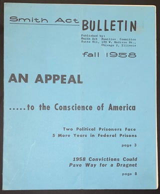 Cat.No: 233029 Smith Act Bulletin. Fall 1958