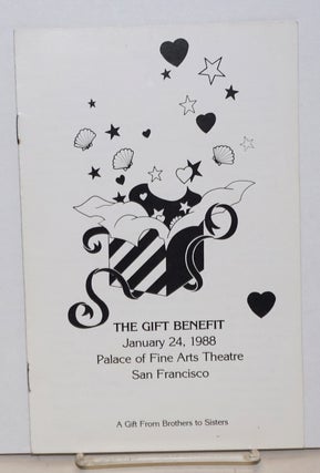 Cat.No: 233177 The Gift Benefit: January 24, 1988. Palace of Fine Arts Theatre, San...