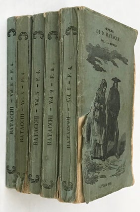 Opere di D. Batacchi [Five volumes]
