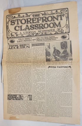Cat.No: 233642 The storefront classroom: a utopian newspaper. Vol. 2, issue 3...