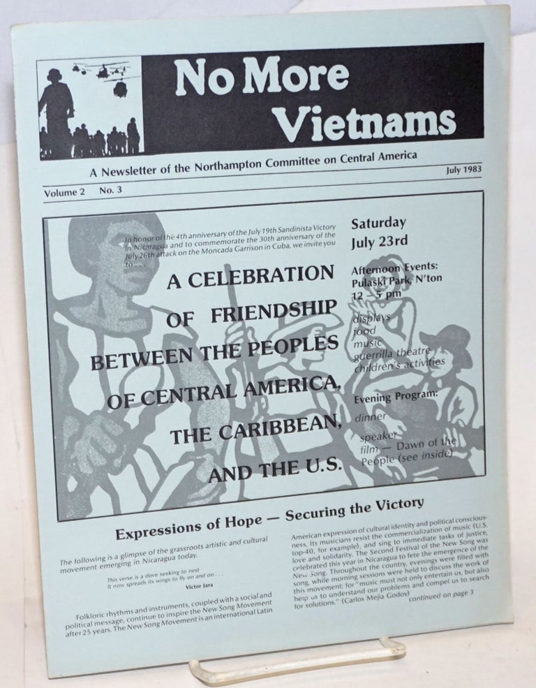 Cat.No: 233990 No more Vietnams. Vol. 2 no. 3 (July 1983)