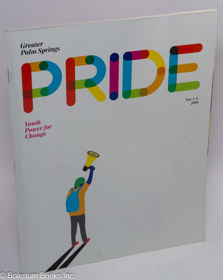 Cat.No: 234006 Greater Palm Springs Pride: youth power for change; November 1-4
