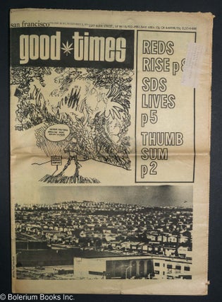 Cat.No: 234008 Good Times: vol. 3, #39, Oct. 2, 1970: Reds Rise, SDS Lives, Thumb Sum....