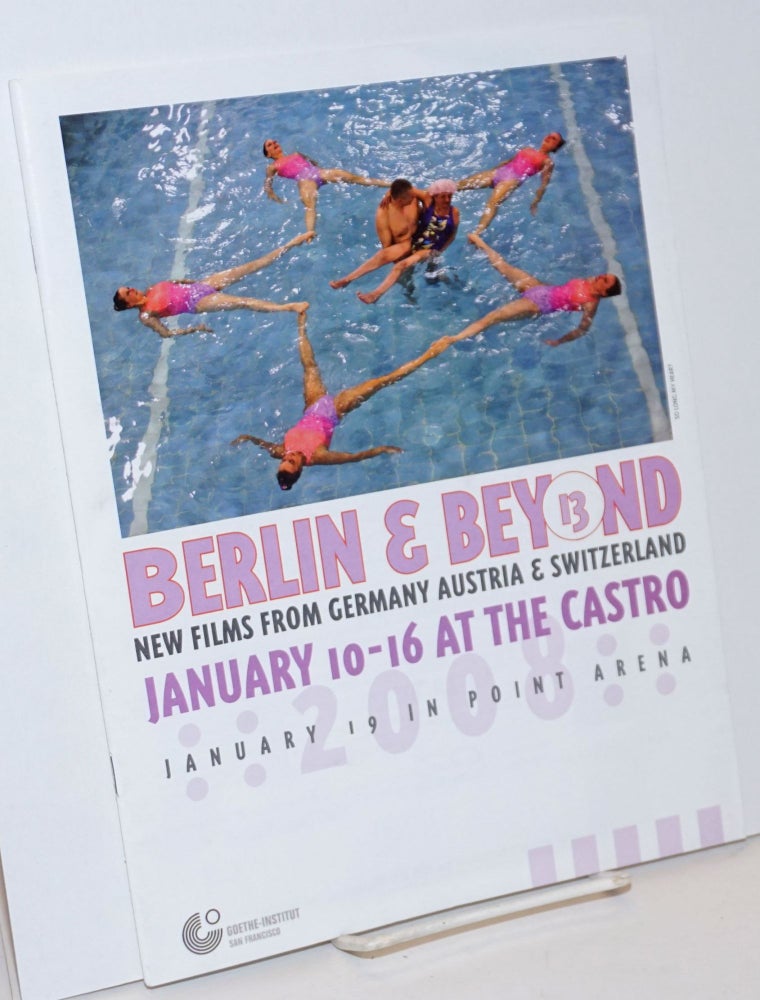 Cat.No: 234258 Berlin & Beyond #13: new films from Germany, Austria & Switzerland January 10-16 at The Castro