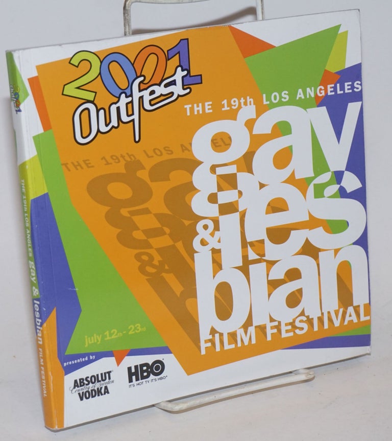 Cat.No: 234260 Outfest 2001: Los Angeles Gay & Lesbian Film Festival; #19, July 12-23, 2001