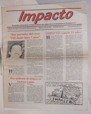 Cat.No: 234381 Impacto: el periodico indepentiente en lengua castellana mas antiguo del...